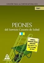 Peones del servicio canario de salud. Test.