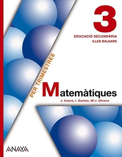Matemàtiques 3.