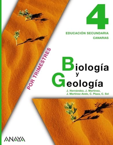 Biología y geología 4 Educación Secundaria