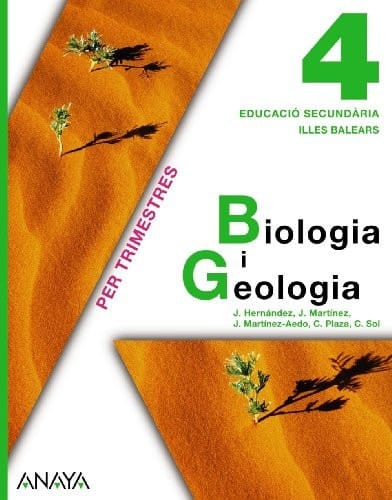 Biologia i geologia, 4 Educació Secundària