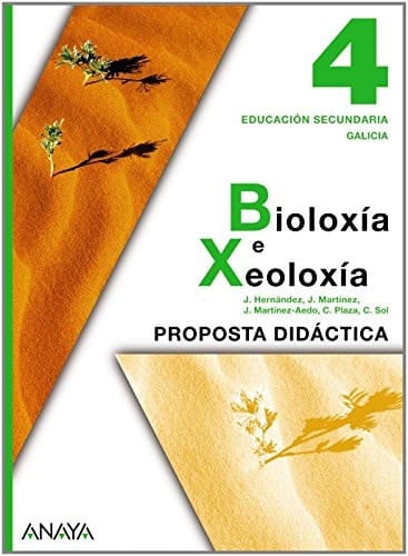 Bioloxía e xeoloxía 4, Educació Secundària, Galicia Material para o profesorado