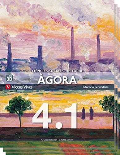 Nou Àgora 4, Educació Secundària ciències socials, història : Llibre 3D