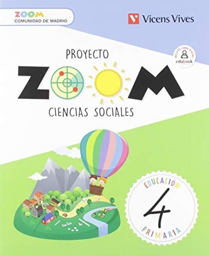 Ciencias sociales, 4 Educación Primaria, Comunidad de Madrid Proyecto Zoom