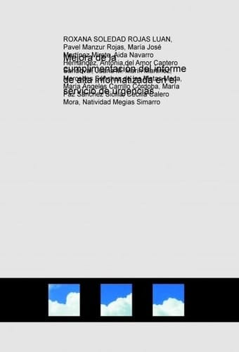 Mejora de la cumplimentación del informe de alta informatizada en el servicio de urgencias
