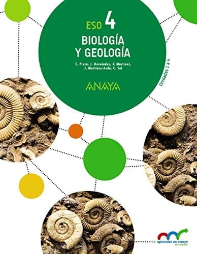 Biología y geología, ESO 4 Unidades 9 a 12