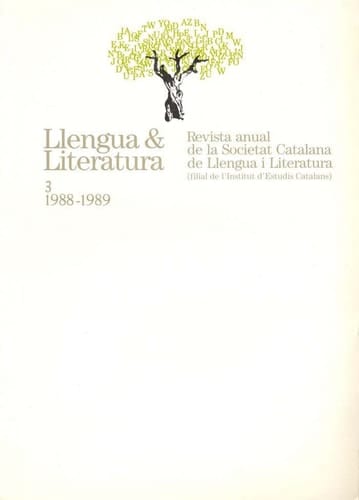 Lengua & literatura: (1988-1989)