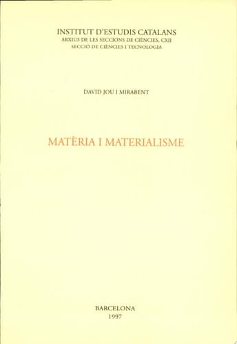 Matèria i materialisme