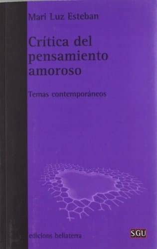 Crítica del pensamiento amoroso temas contemporáneos