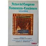 Actas Del Congreso Romancero-cancionero Ucla (1984) Tomo 2