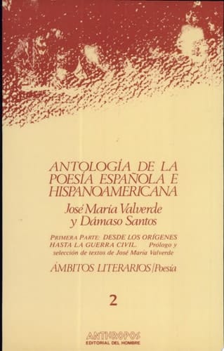 Antología de la poesía española e hispanoamericana
