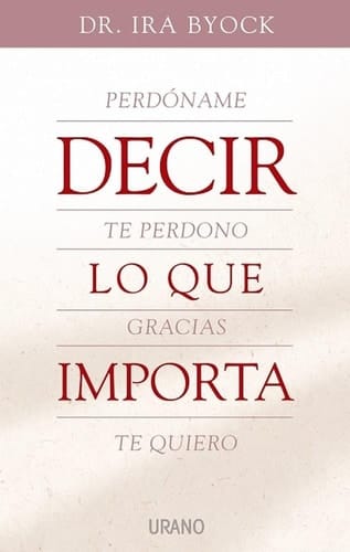 Decir lo que importa