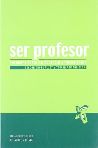 Ser profesor palabras sobre la docencia universitaria
