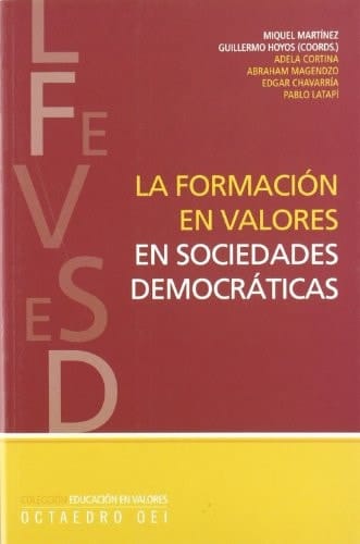 La formación en valores en sociedades democráticas