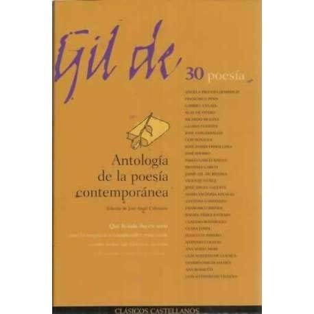 Antología de la poesía contemporánea