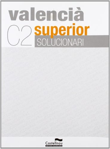 Valencià superior C2 Solucionari