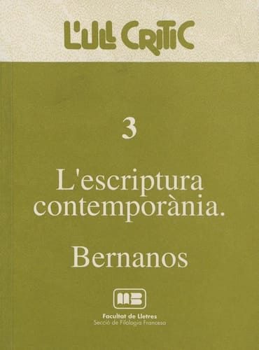 L'escriptura contemporània - Bernanos