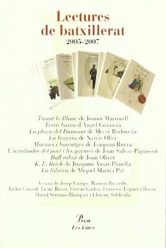 Lectures de batxillerat 2005-2007