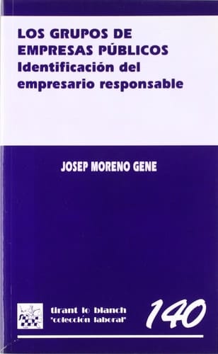 Los Grupos de Empresas Públicos - Identificación Del Empresario Responsable