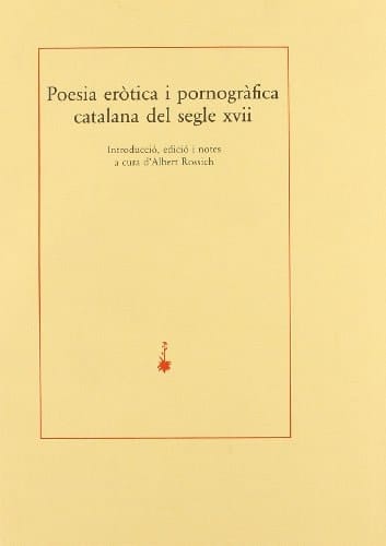 Poesia eròtica i pornogràfica catalana del segle XVII