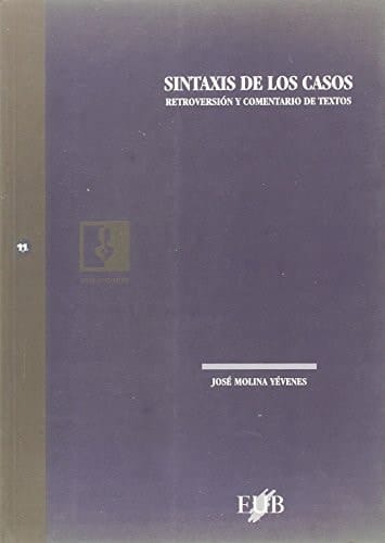 Sintaxis de los casos retroversión y comentario de textos