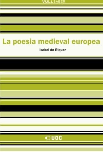 La poesia medieval europea (Spanish Edition)