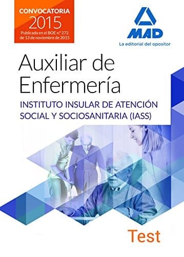 Auxiliares de Enfermería, Instituto Insular de Atención Social y Sociosanitaria. Test