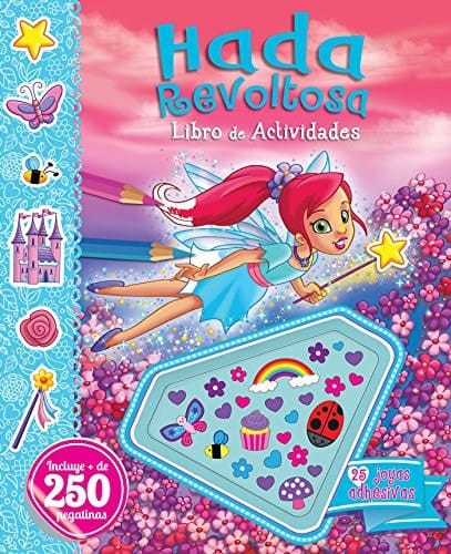 HADA REVOLTOSA (PEGATINAS CRISTAL) (Spanish Edition)