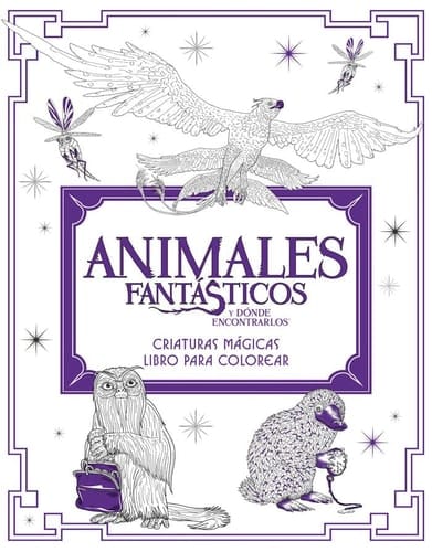 Animales fantásticos y dónde encontrarlos: criaturas mágicas. Libro para colorear (HARPERCOLLINS) (Spanish Edition)