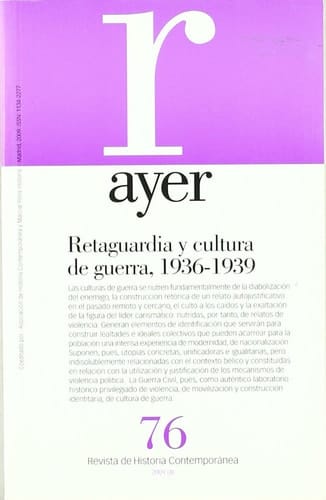 Retaguardia y cultura de guerra, 1936-1939