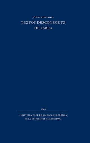 Textos desconeguts de Fabra