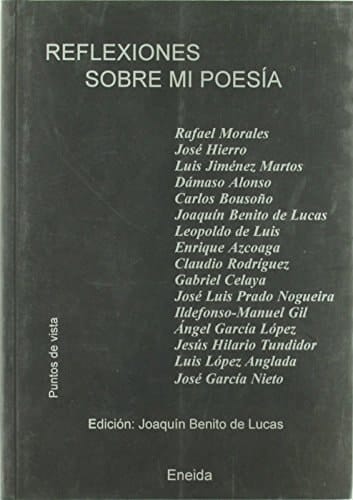Reflexiones sobre mi poesía (Puntos de Vista) (Spanish Edition)