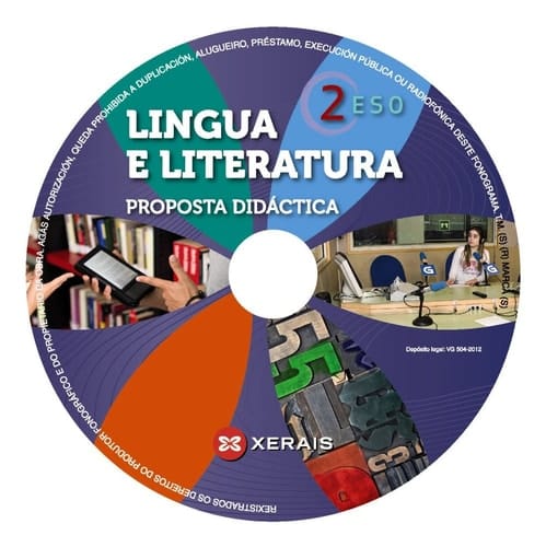 Lingua e Literatura 2º ESO. Proposta Didáctica Dixital (Libros De Texto - Educación Secundaria Obrigatoria - Lingua) (Galician Edition)