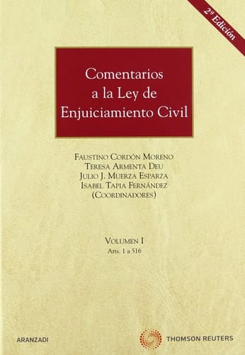 Comentarios a la Ley de enjuiciamiento civil