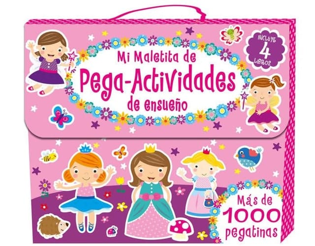 1000 PEGA ACTIVIDADES NIÑAS (1000's OFSTICKERS- MYFIRSTPRETTYSTICKERPACK) (Spanish Edition)