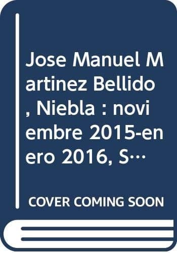José Manuel Martínez Bellido, Niebla : noviembre 2015-enero 2016, Sala Santa Inés, Sevilla