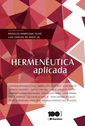 Hermenêutica aplicada - 1a edição de 2014