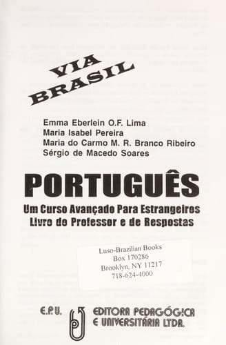 Portugues Via Brasil Livro Aluno (Portuguese Brazilian Edition)