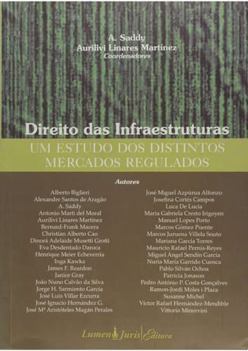 Direito das Infraestruturas: Um Estudo dos Distintos Mercados Regulados