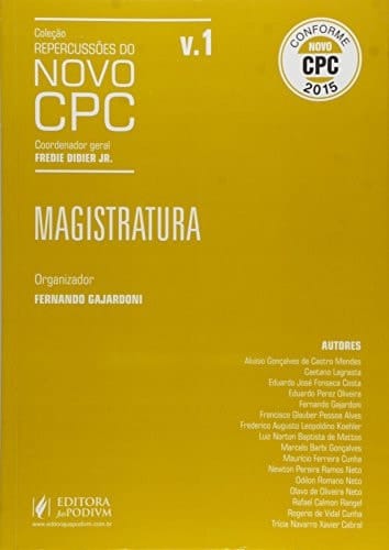 magistratura vol 01 repercussoes do novo cpc 2015 Ed. 2015