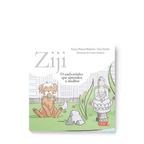 Ziji: O cachorrinho que aprendeu a meditar