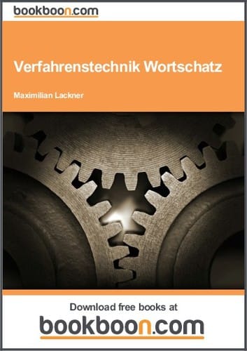 Verfahrenstechnik Wortschatz