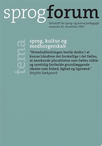 Sprog, kultur og medborgerskab