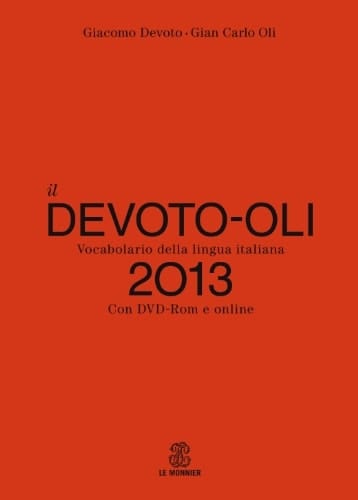 Il Devoto-Oli 2013 vocabulario della lingua italiana