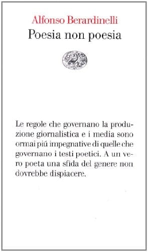 Poesia non poesia