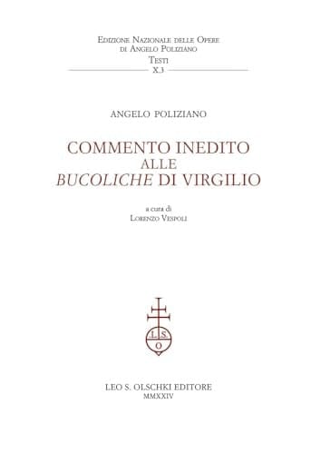 Commento inedito alle Bucoliche di Virgilio