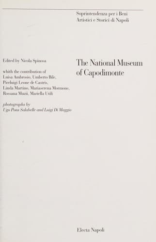 The National Museum of Capodimonte (Guide artistiche Electa Napoli)