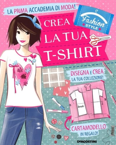 Crea la tua t-shirt. Fashion style. Con gadget