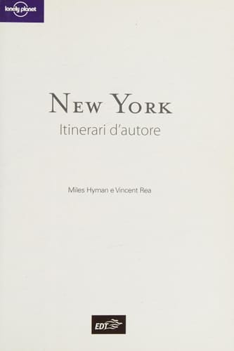 New York. Itinerari d'autore