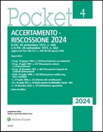 Accertamento e riscossione 2024