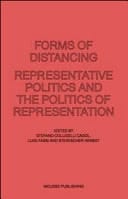 Forms of Distancing Representative Politics and the Politics of Representation